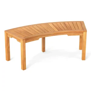 Outdoor Curved Wrap Around Tree Bench