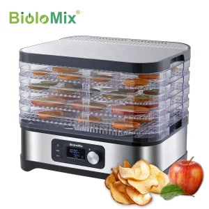 Food Dehydrator with Digital Timer & Temperature Control
