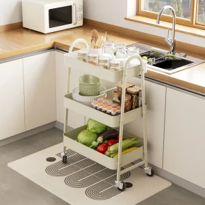 3 Tier Storage Kitchen Cart